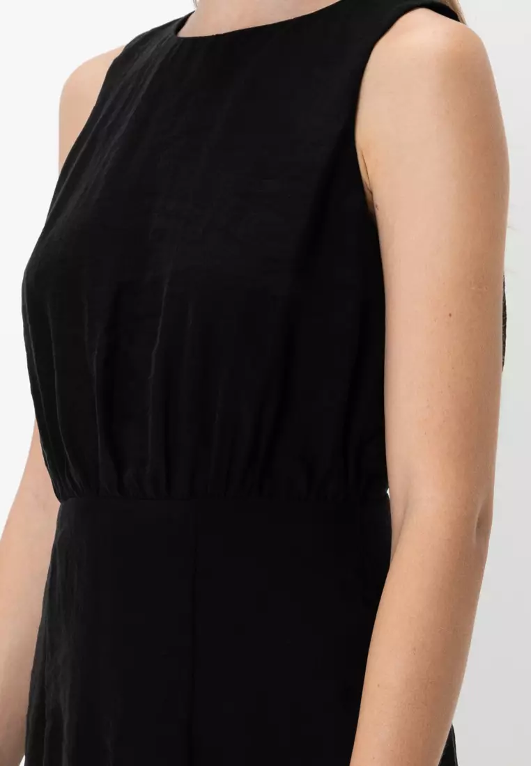 Waisted Sleeveless Mini Dress