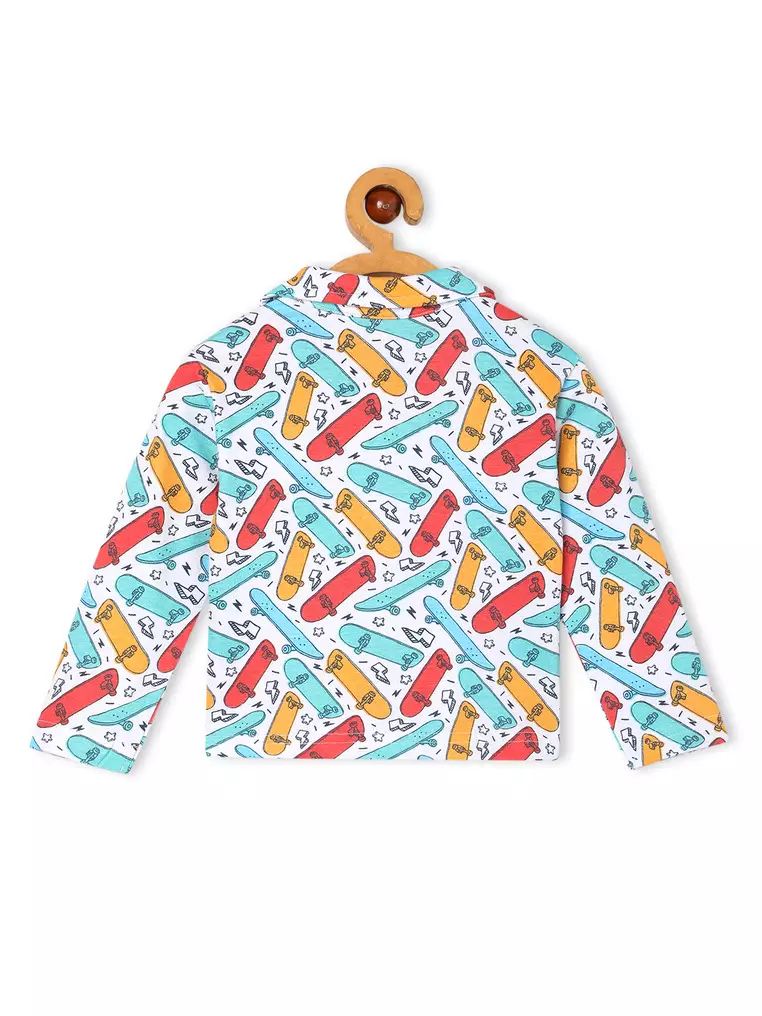 Baby and Kids Pajama Nightsuit Set- Ready To Skate