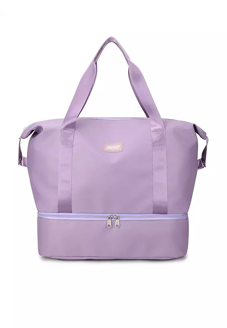 Simple nylon travel handbag