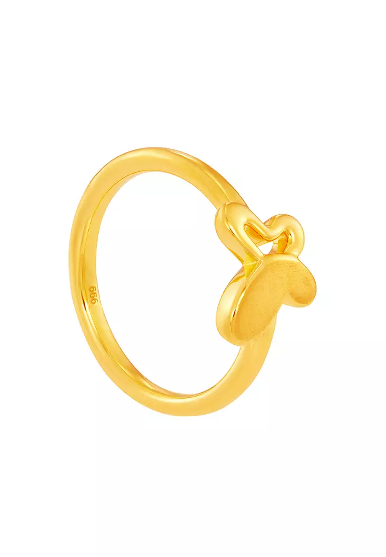 HABIB 999/24K Yellow Gold Ring 9GR00081024