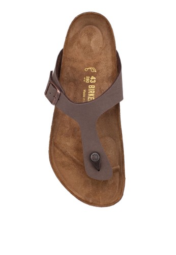 birkenstock gizeh unisex leather sandals