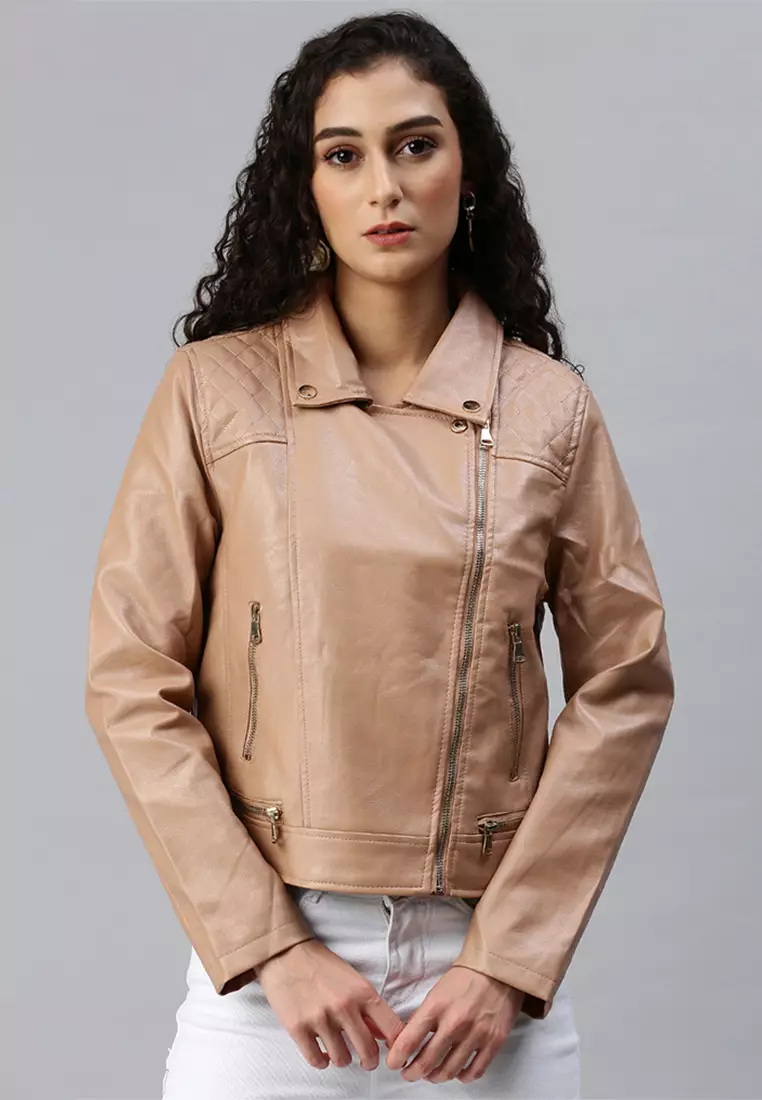 Zalora leather jacket sale