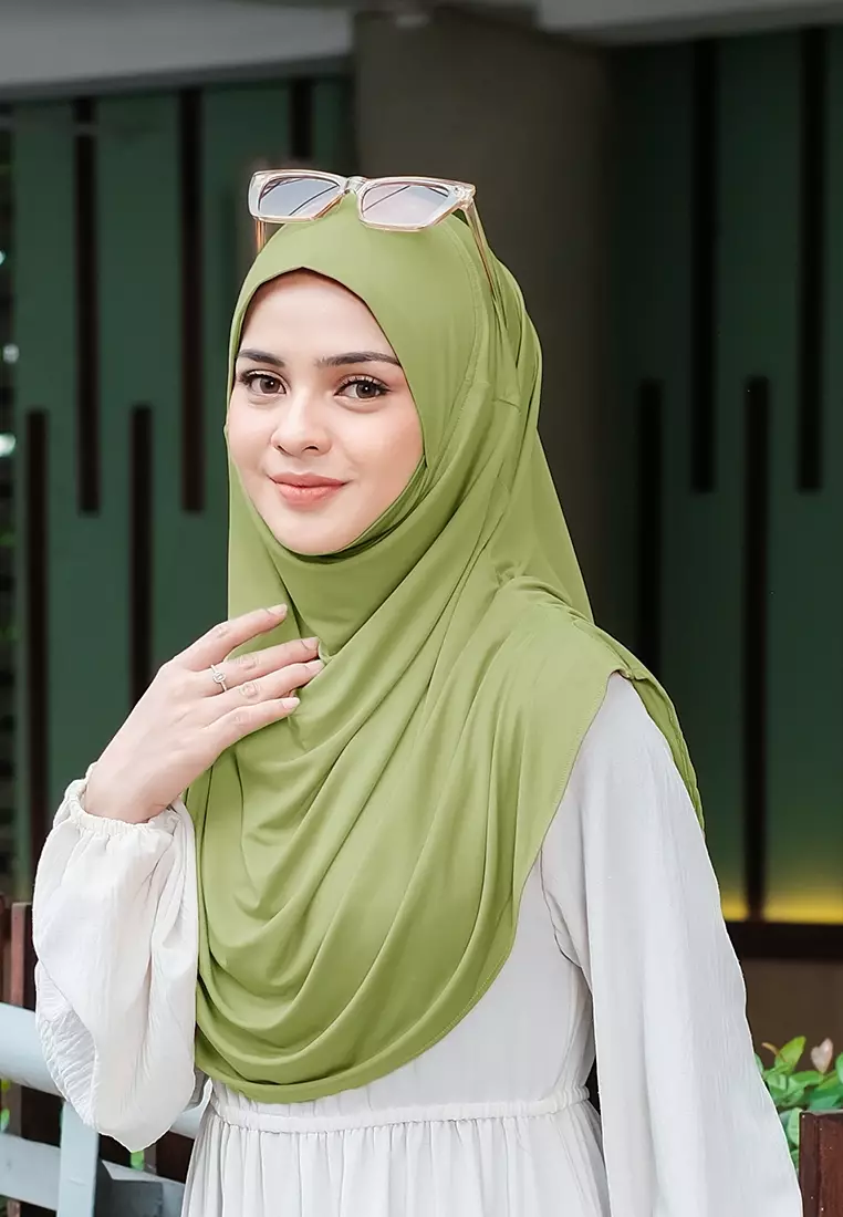 HIJAB INSTAN FATHIA - AVOCADO