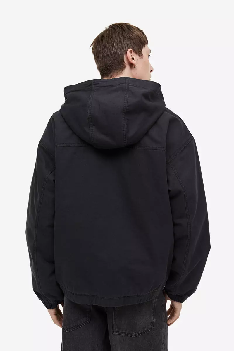 Tommy hilfiger best sale hooded canvas jacket