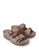 Louis Cuppers beige Double Strap Sandals FEF73SHAED63BDGS_2