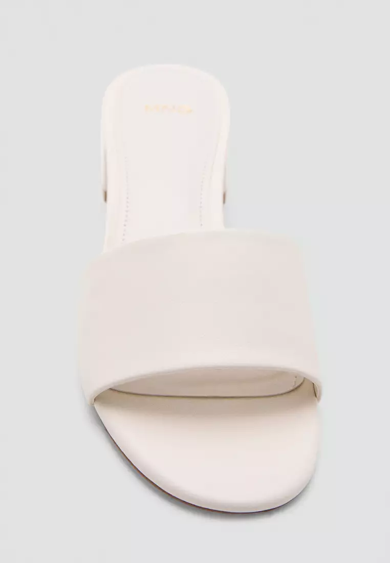 Block-Heel Sandals With Strap