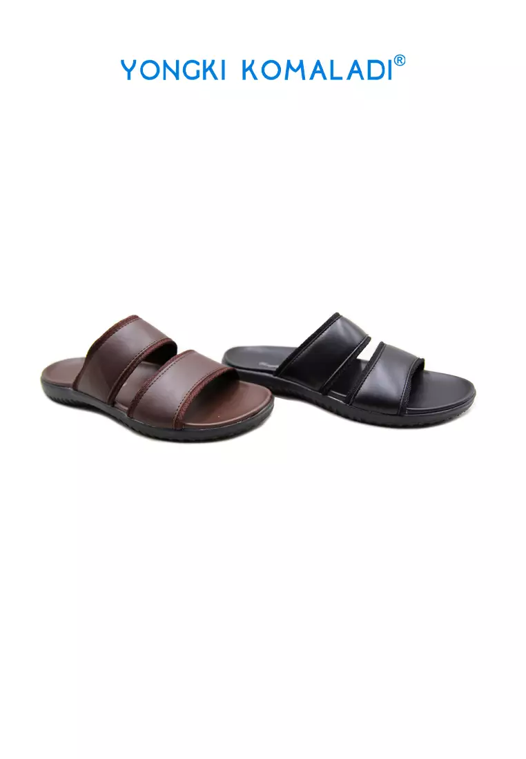 [ ORIGINAL ] YONGKI KOMALADI SANDAL  OL-ESRF470-23 COKLAT