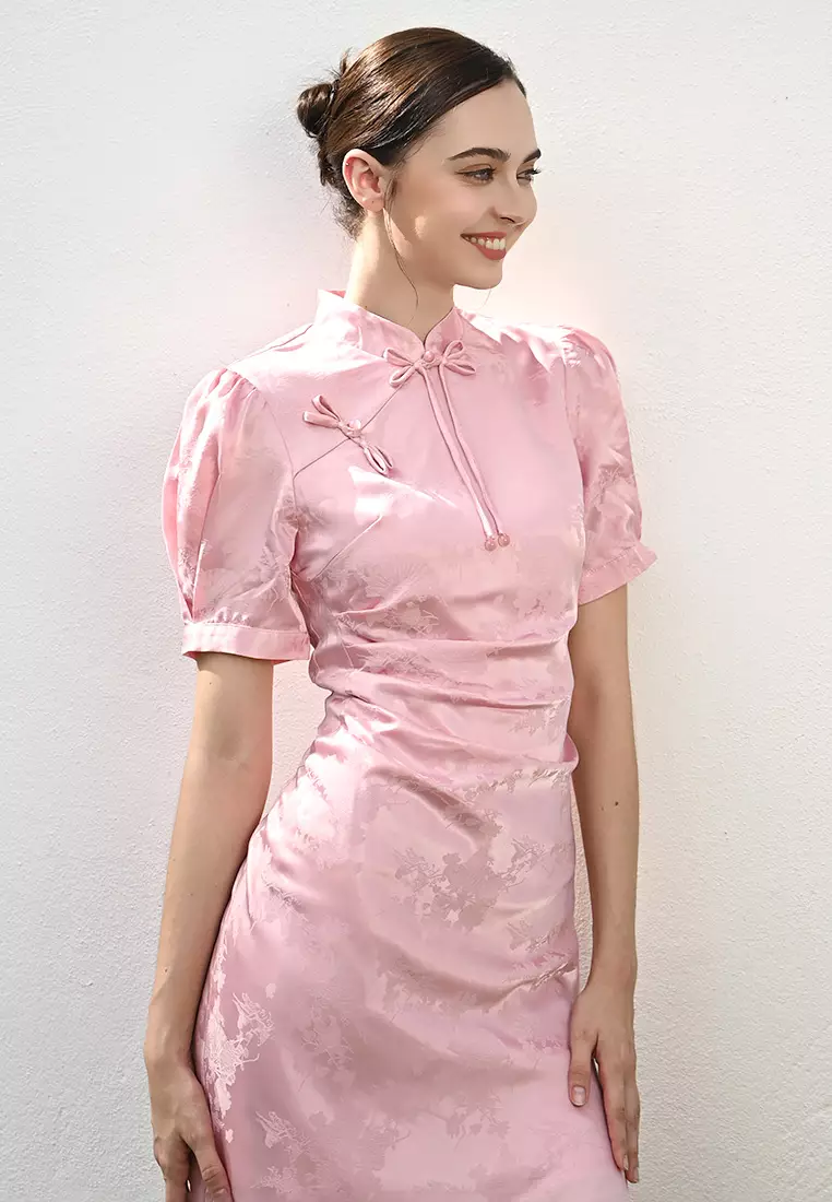 真丝小个子连衣裙