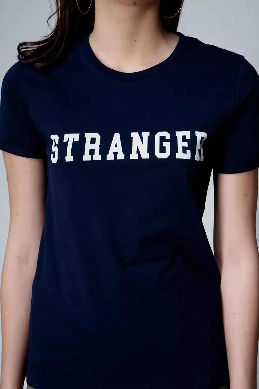 Kaos Wanita Cato Navy