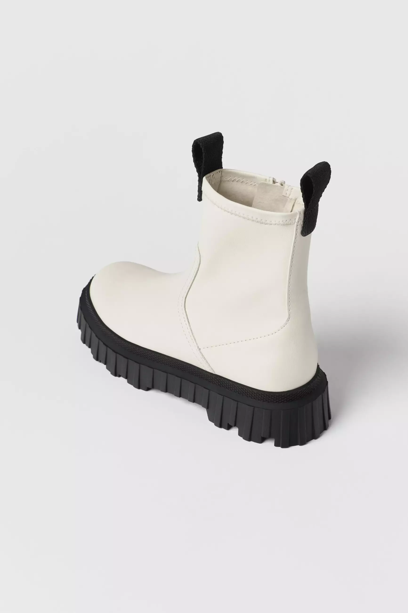 Chunky sole ankle boots zara shop