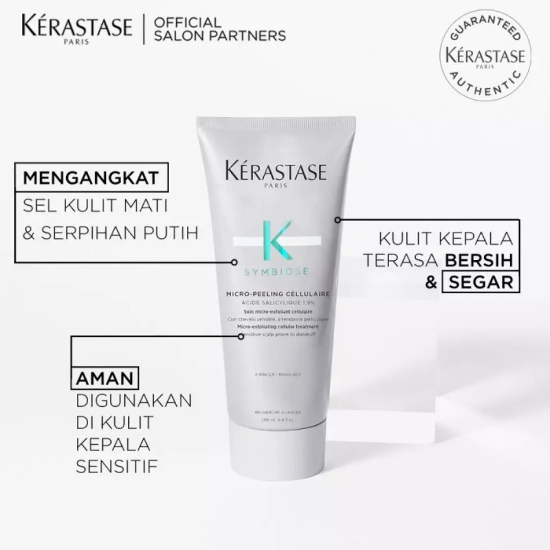 Kerastase Pre-Shampoo Anti Ketombe - Symbiose Micro-Peeling 200ml