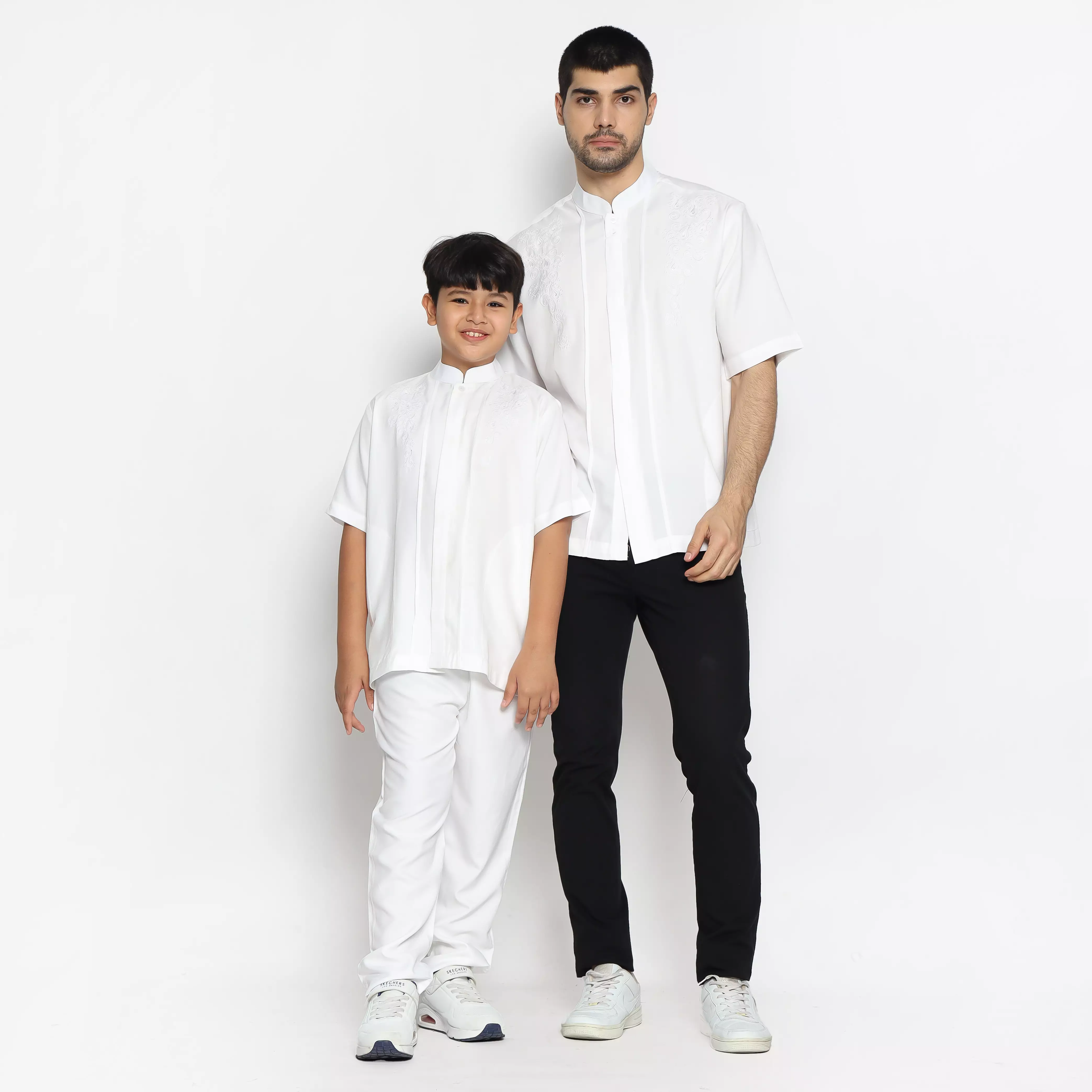 Baju Koko KK 41 White Lengan Pendek