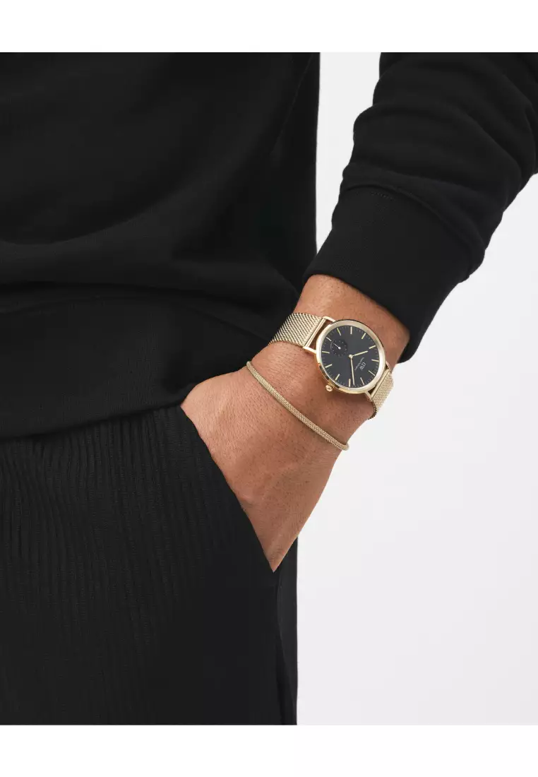 Mesh Bracelet Evergold 2.8mm Fashion Bracelet for women and men - Stainless Steel Mesh Bracelet - DW Official Jewelry - Authentic gelang