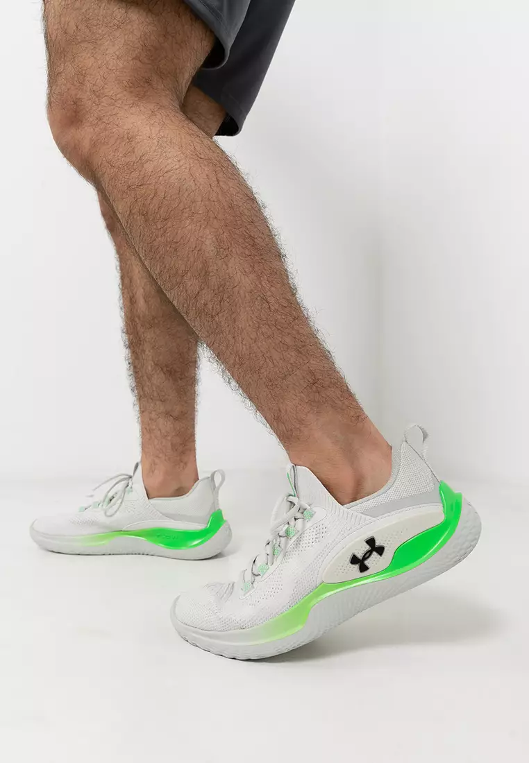 All white sale under armour shoes