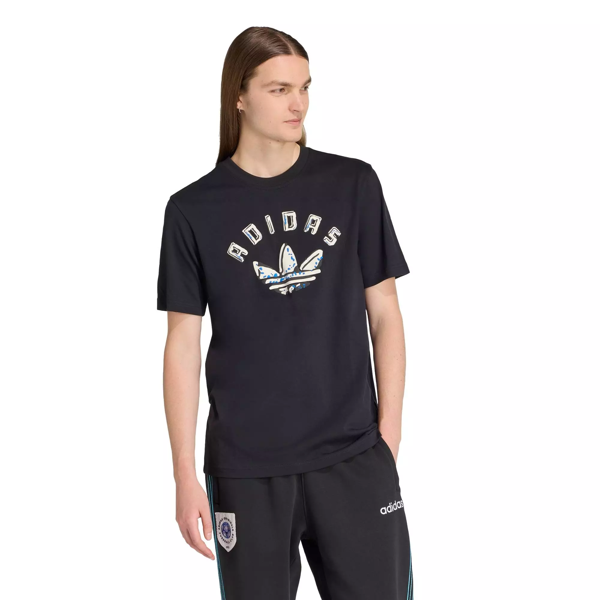 Lifestyle Graphic Tee Men Black JX3090