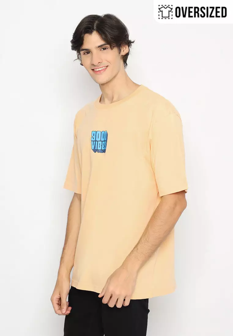 RBJ T-Shirt Cotton Combed Oversized Pria 2079250151