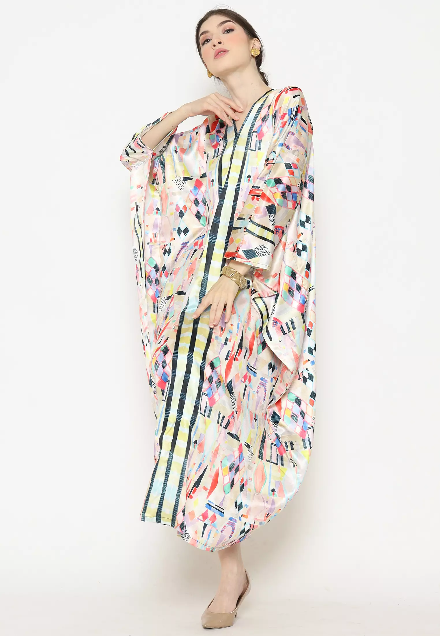 Kanzi Long Sleeve Kaftan