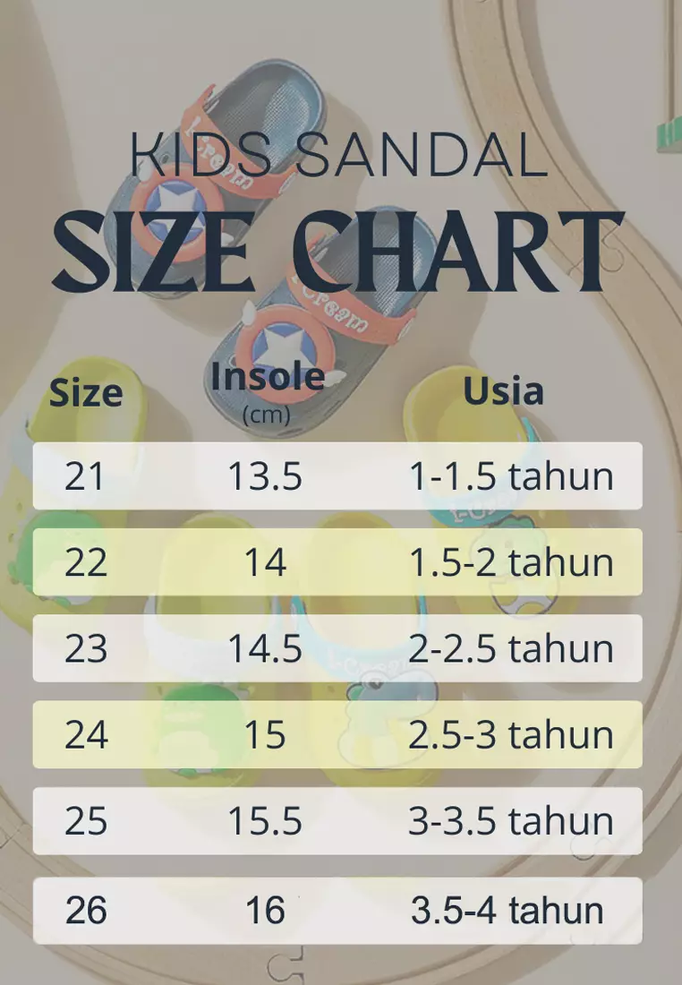 Wakakids Sandal Anak Perempuan Slippers Karet Non Slip Model Baim Tali Belakang Karakter Unicorn Biru Venhs