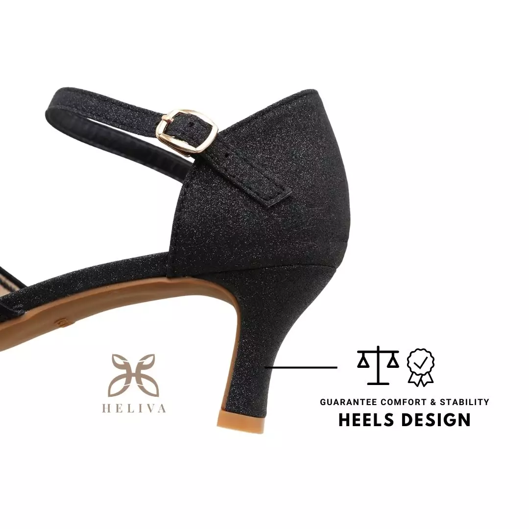 Heliva Sherly Women High Heels Glitter Jewel Accesories
