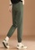 Its Me green Elastic Waist Band Trousers 9591FAA5B0361BGS_3