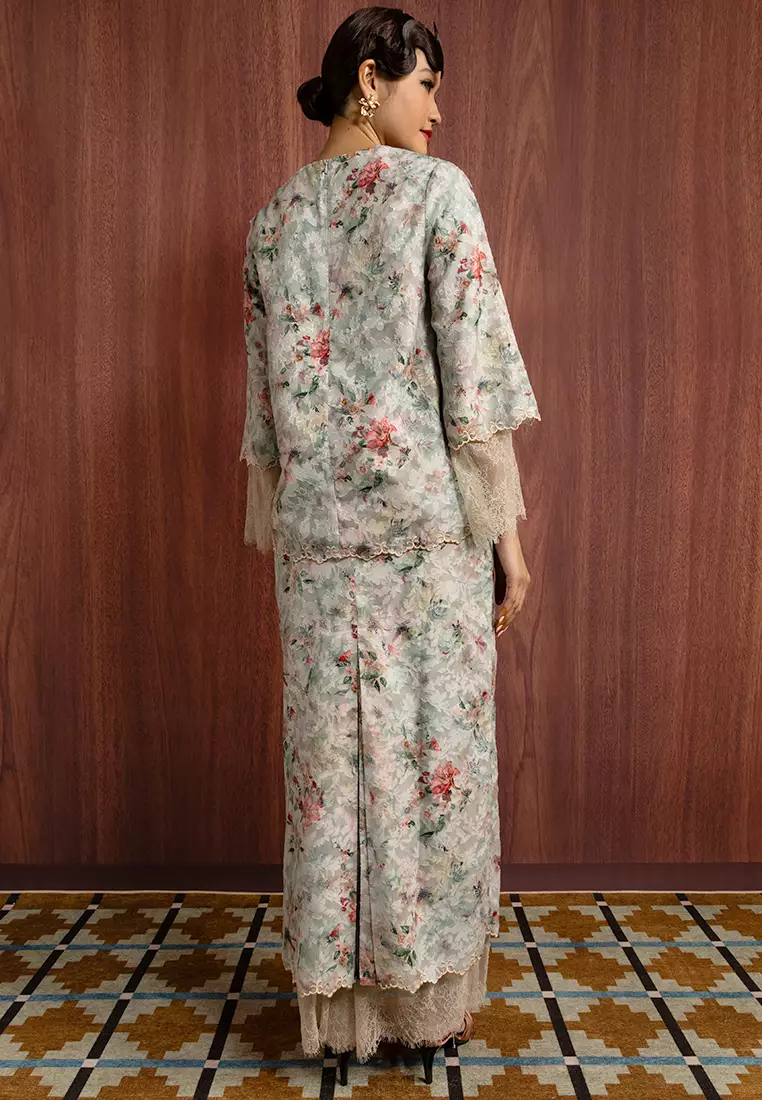 LUNA EMBROIDERY KURUNG KEDAH SET