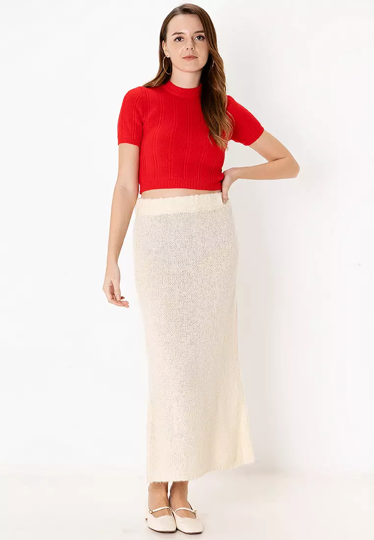 ZARA Knitted Skirt 2025 Buy ZARA Online ZALORA Hong Kong