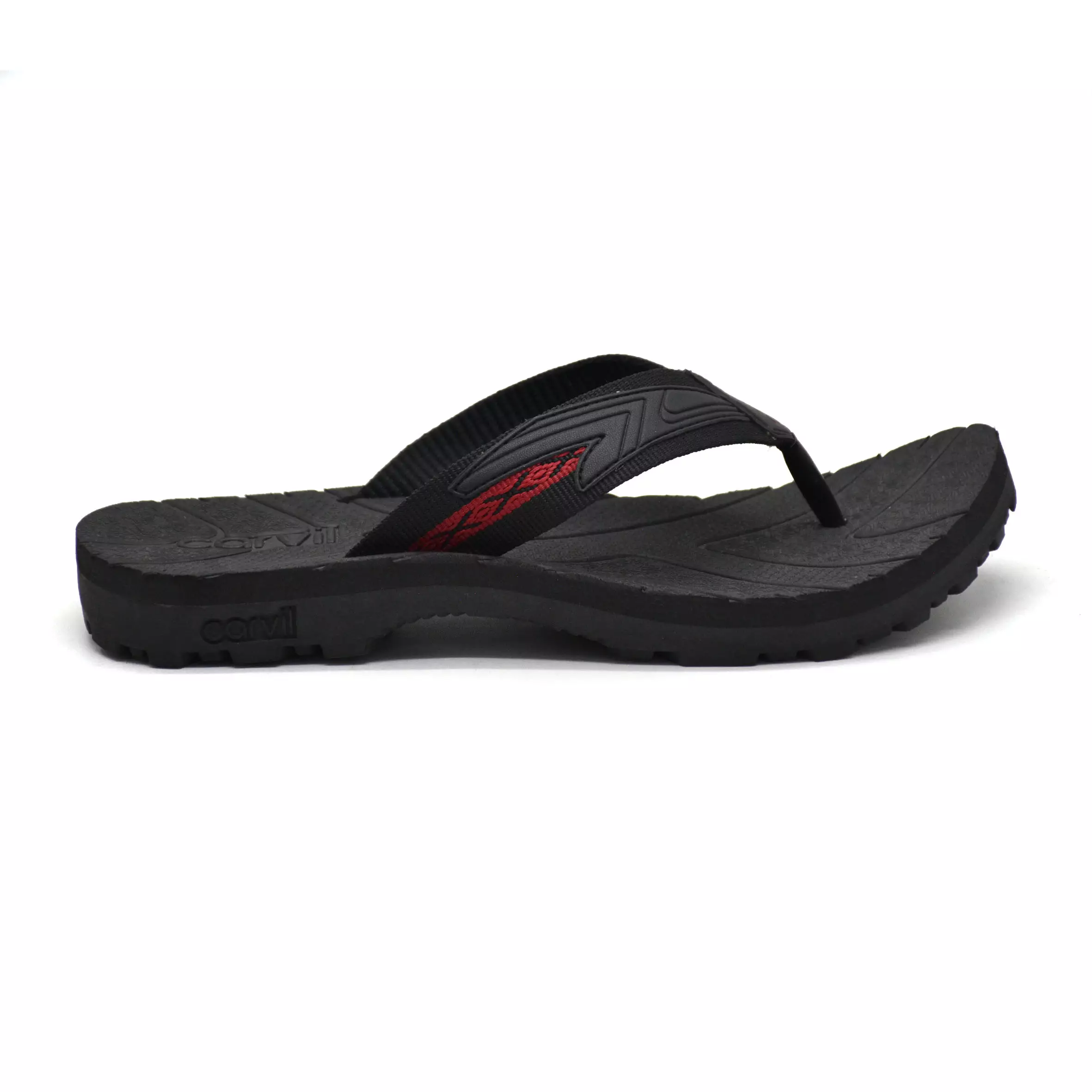 Carvil Sandal Pria Cattivo-Me Black/Maroon