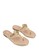 HOPE ROSA gold Hope Rosa Moonraker Supah Gold Leather Sandal 767BCSH1C0E62BGS_2
