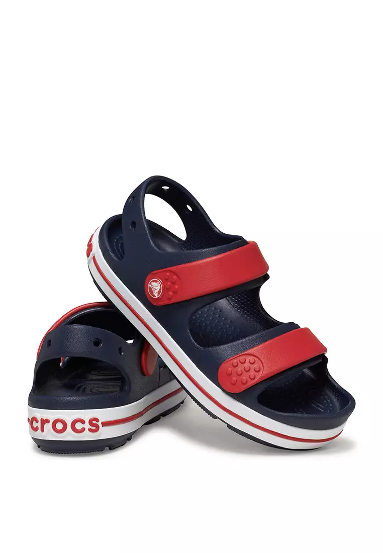 Crocs Kids Crocband Cruiser Sandal K - Navy/Varsity Red