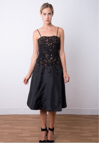 taffeta ball gown