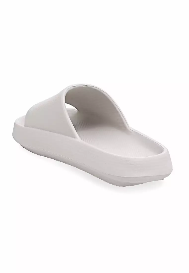 Coots Sandal Rumah Unisex Slipper Anti-Slip & Quick Dry Material EVA Soft ORIGINAL - White