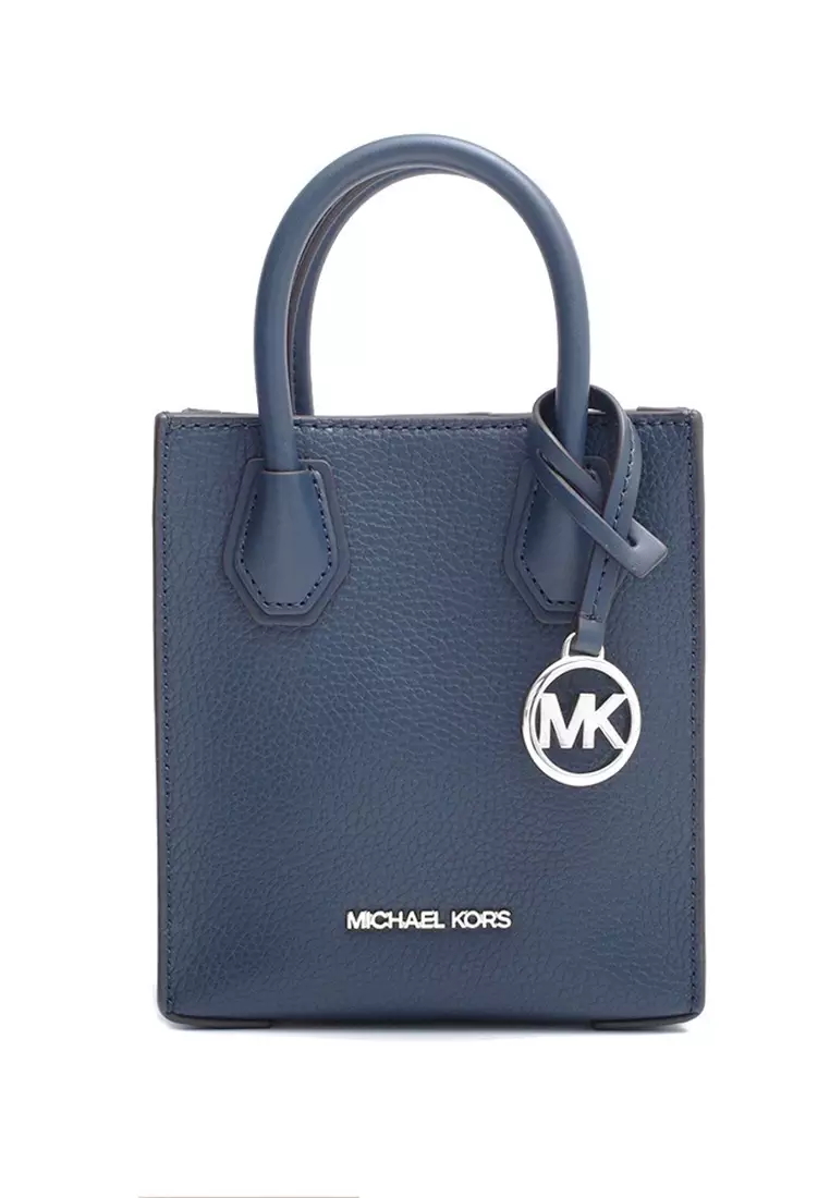 Buy Michael Kors Mercer Extra-Small Pebbled Leather Crossbody Bag