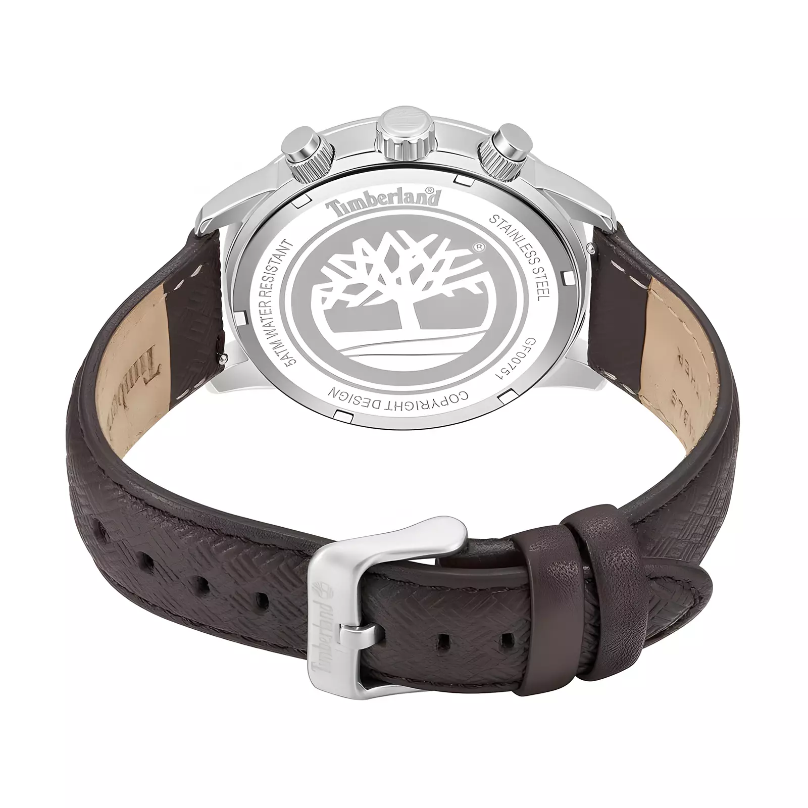 Timberland Watch Raynham - Jam Tangan Analog Pria - Leather Strap - TDWGF0075103