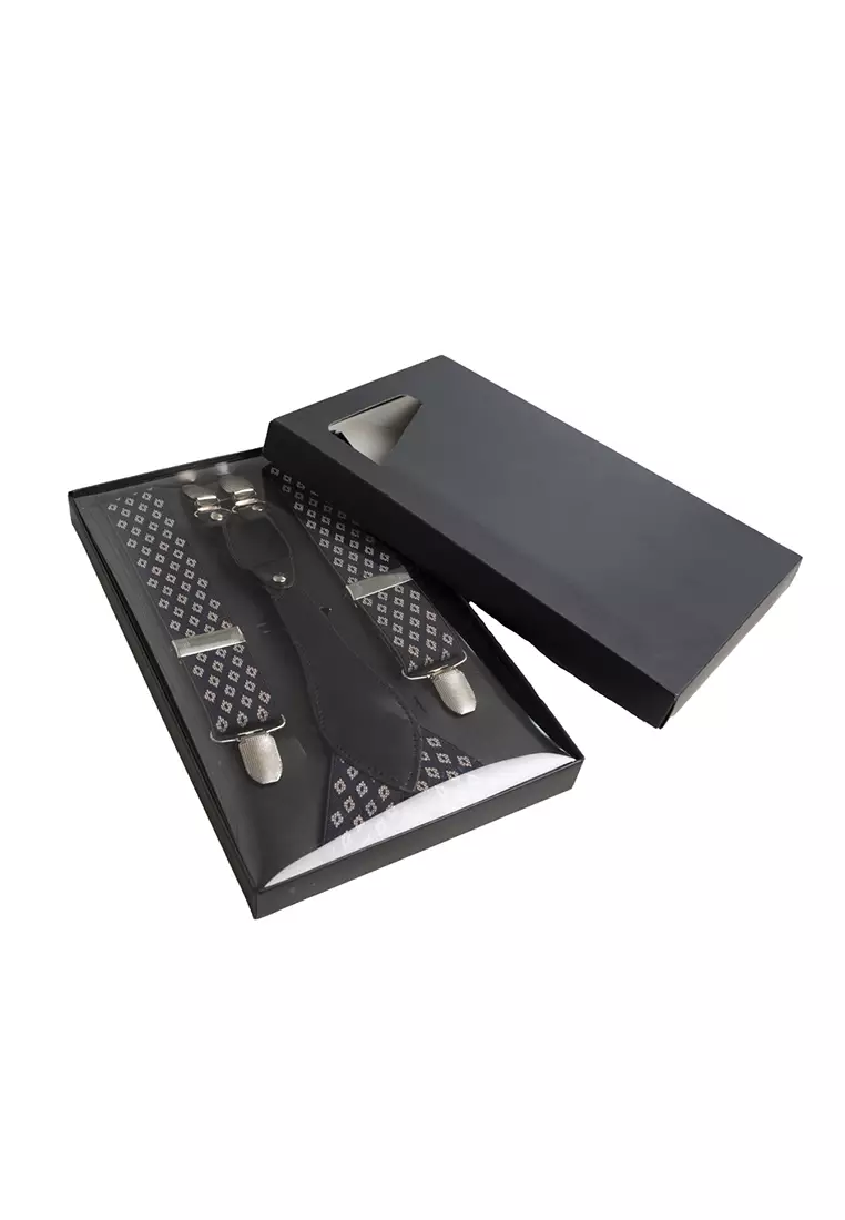 Houseofcuff Suspender Tali Jojon Karet ikat pinggang pria dewasa besar A01