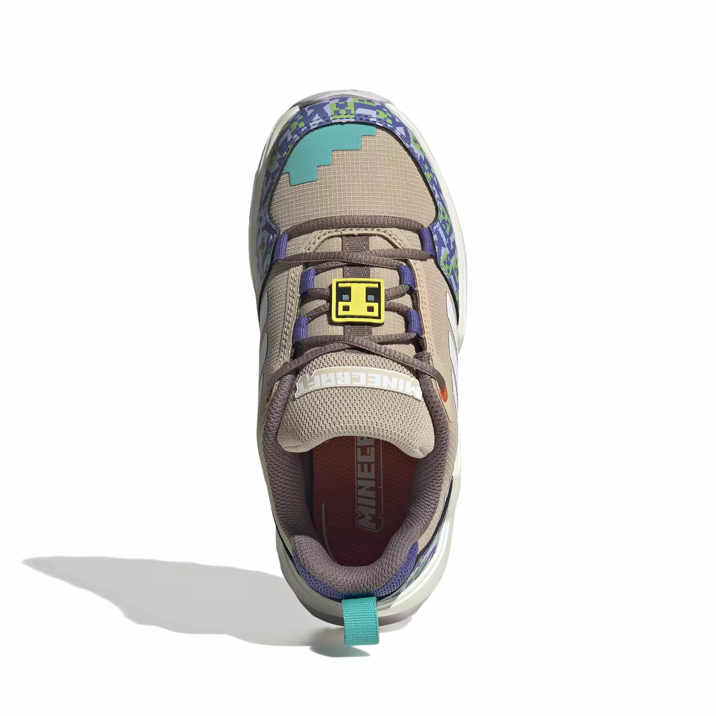 ADIDAS Minecraft Terrex Ax4R Hiking Shoes JR1298 - Sepatu Anak (Cream)