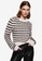 Mango beige Striped Cable-Knit Sweater 83410AA7D1B8A2GS_1
