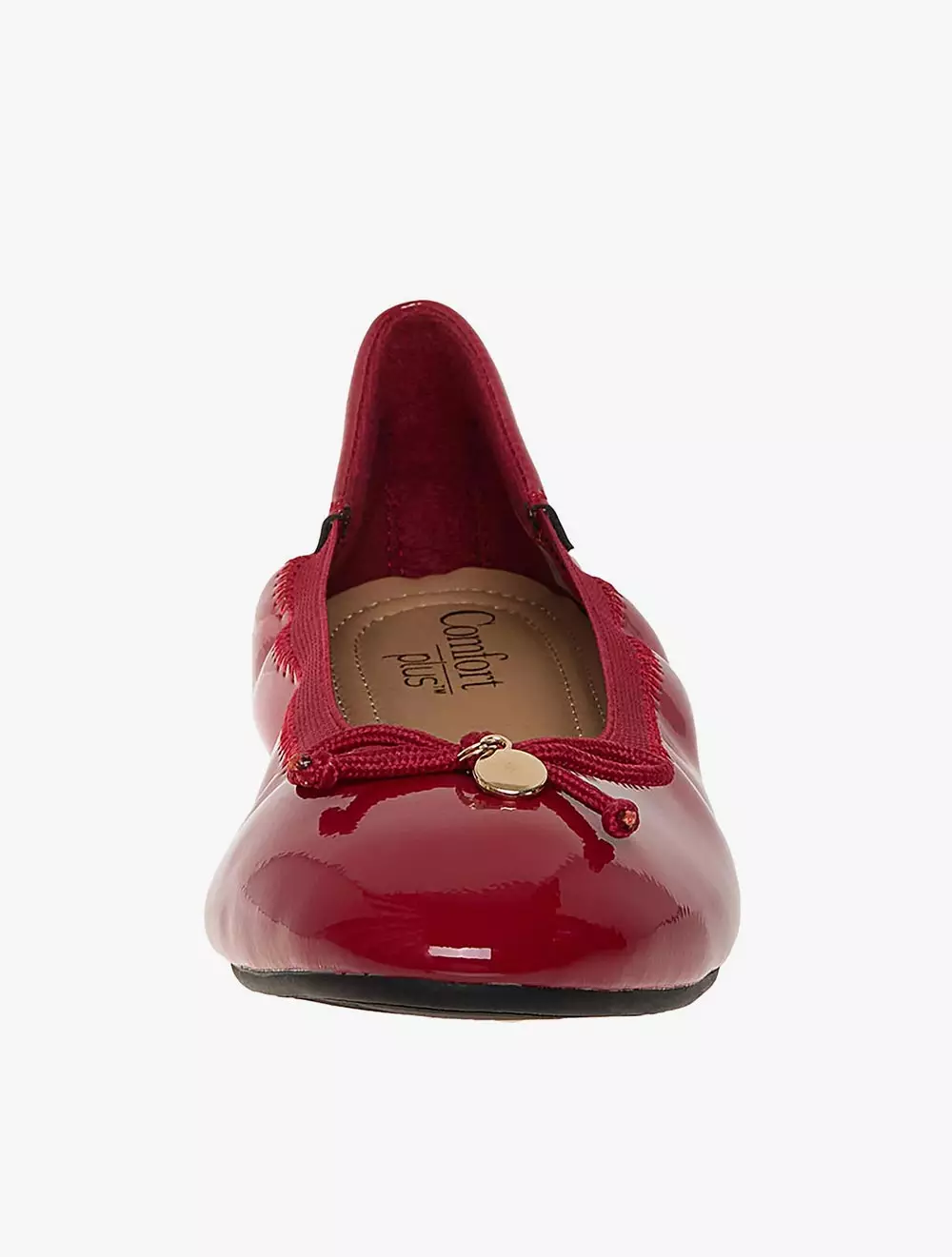 Payless Comfort Plus by Predictions Womens Caroline Scrunch Flats - Red_15
