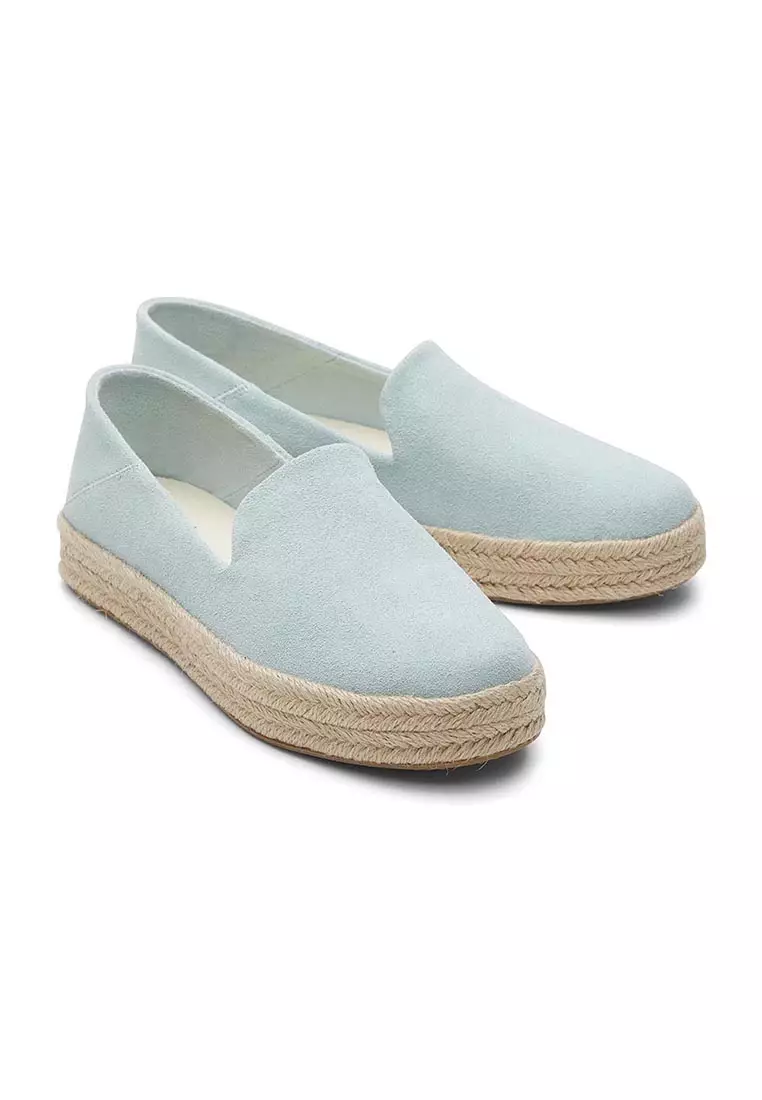 Women Carolina Light Mint Suede Shoes