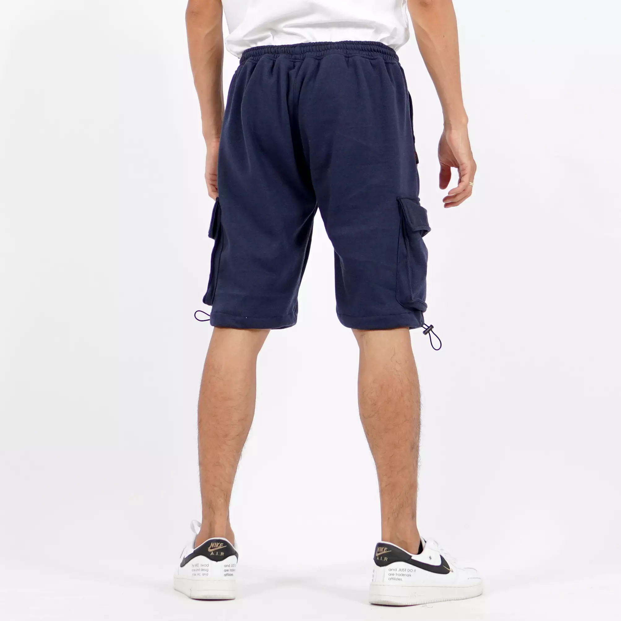 JUAN Celana Pendek Cargo Pria Celana Cargo Pendek Pria Short Cargo Pants - NAVY