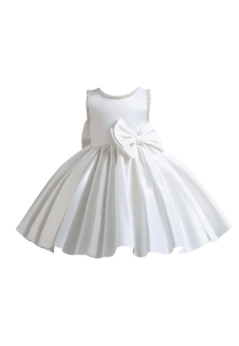 RAISING LITTLE white Xireen Baby & Toddler Dresses C7453KA16C7816GS_1