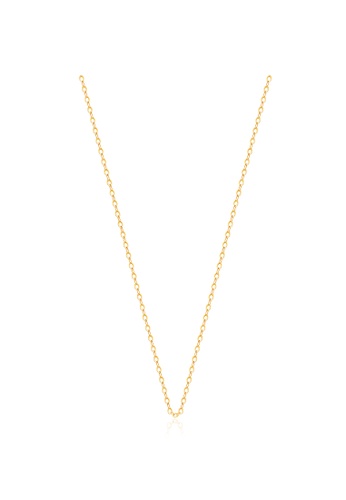 MJ Jewellery gold MJ Jewellery 916/22K Gold Polo Chain Necklace R018 AB0DAAC62B905FGS_1