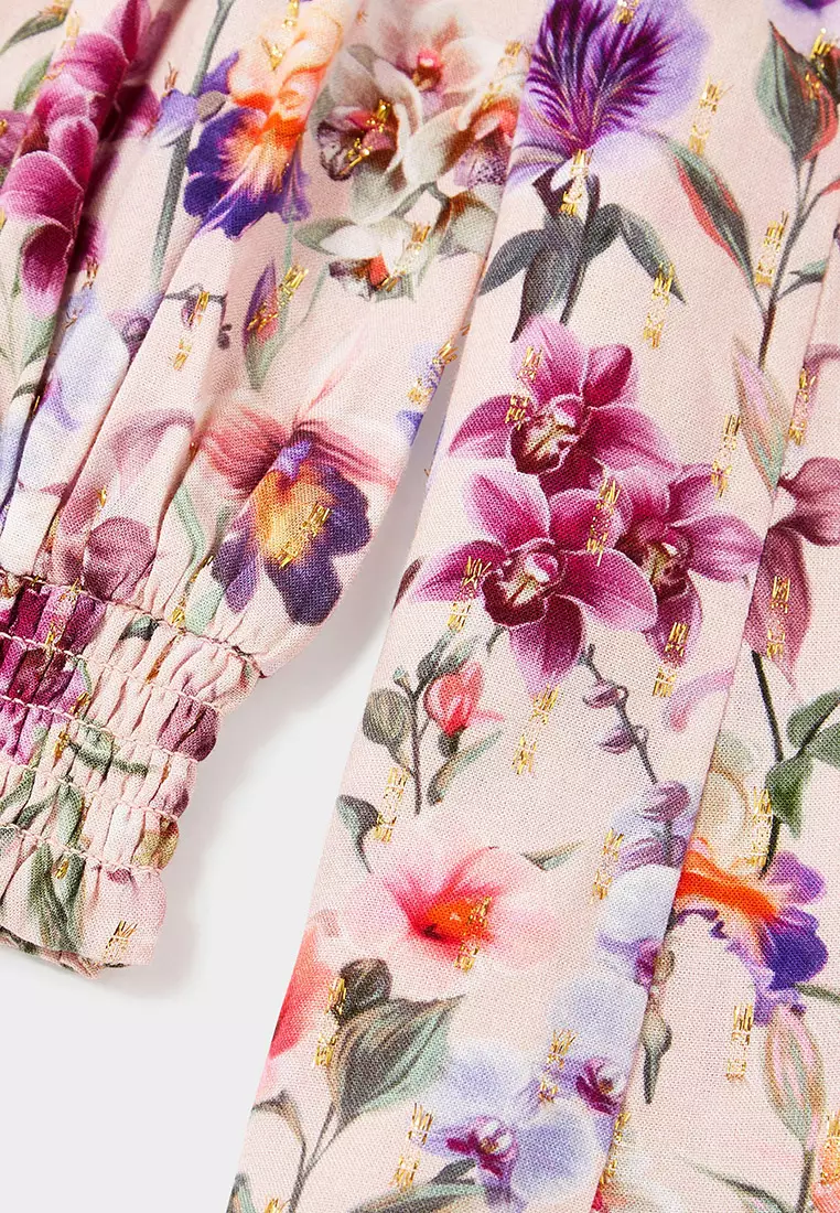 Heather Printed Dress