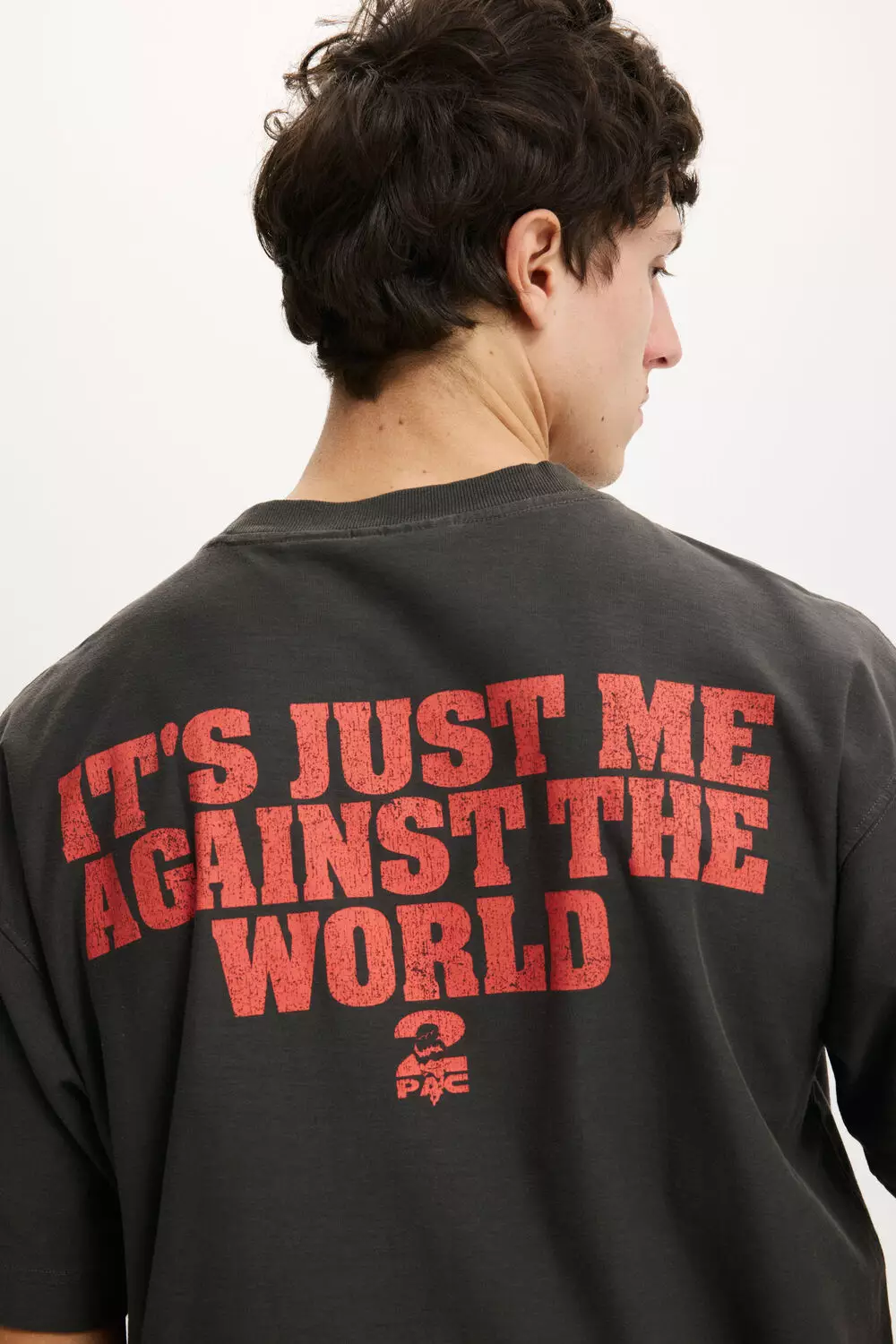 COTTON ON - ATASAN - BOX FIT PREMIUM MUSIC T-SHIRT