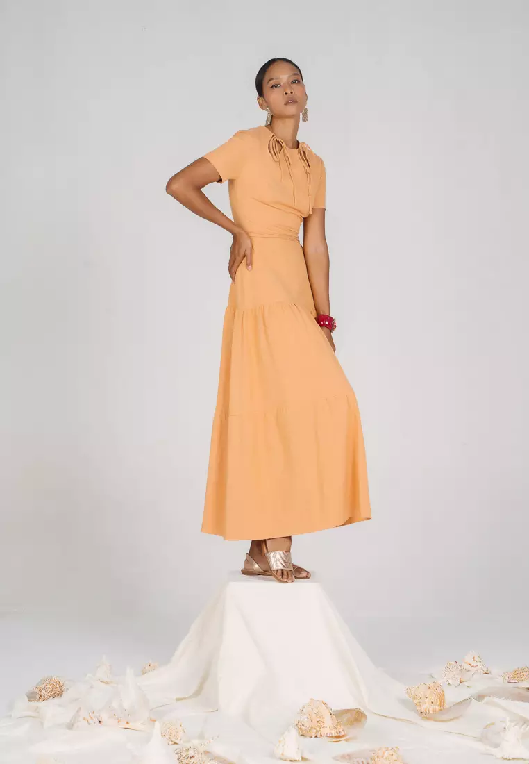 New Linen New Horizon  Maxi Linen Dress
