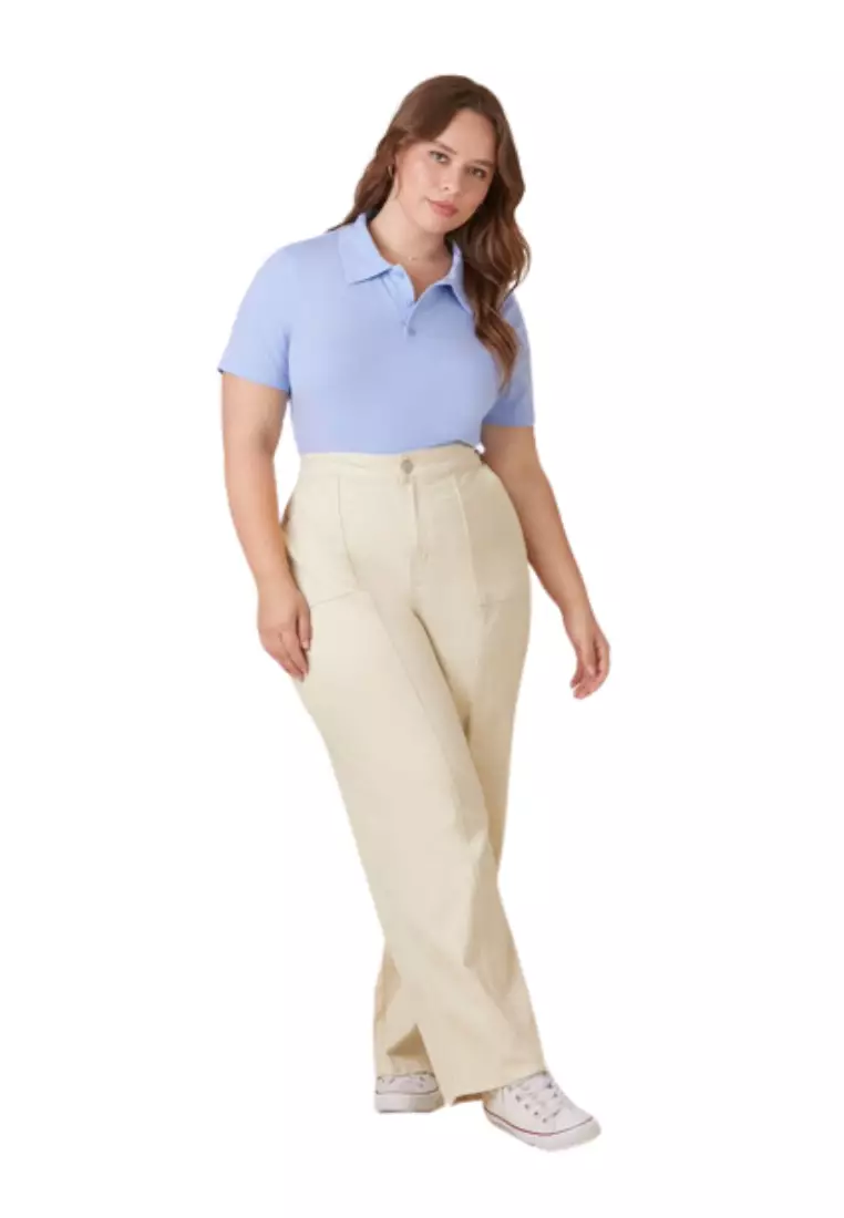 Buy FOREVER 21 Plus Size Uniform Cargo Pants 2024 Online ZALORA