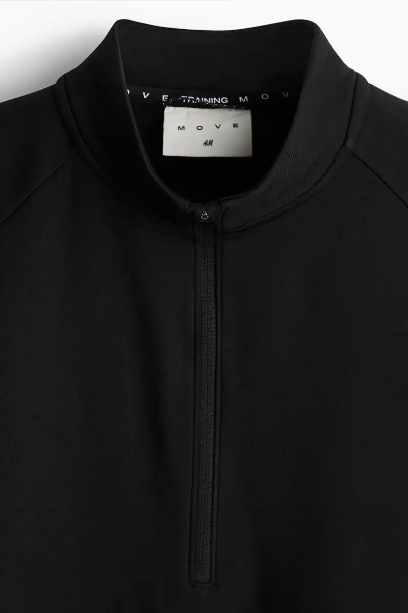 Zip-top midlayer sports top with ThermoMove™
