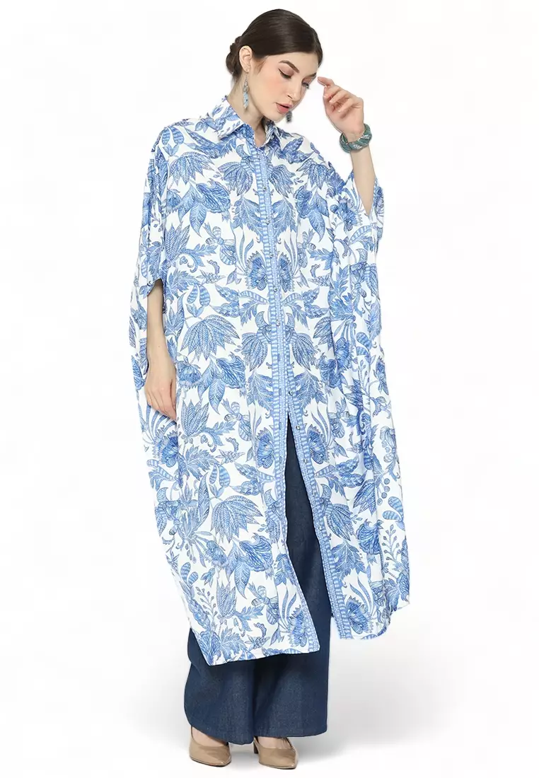 Kanzi Collared Kaftan