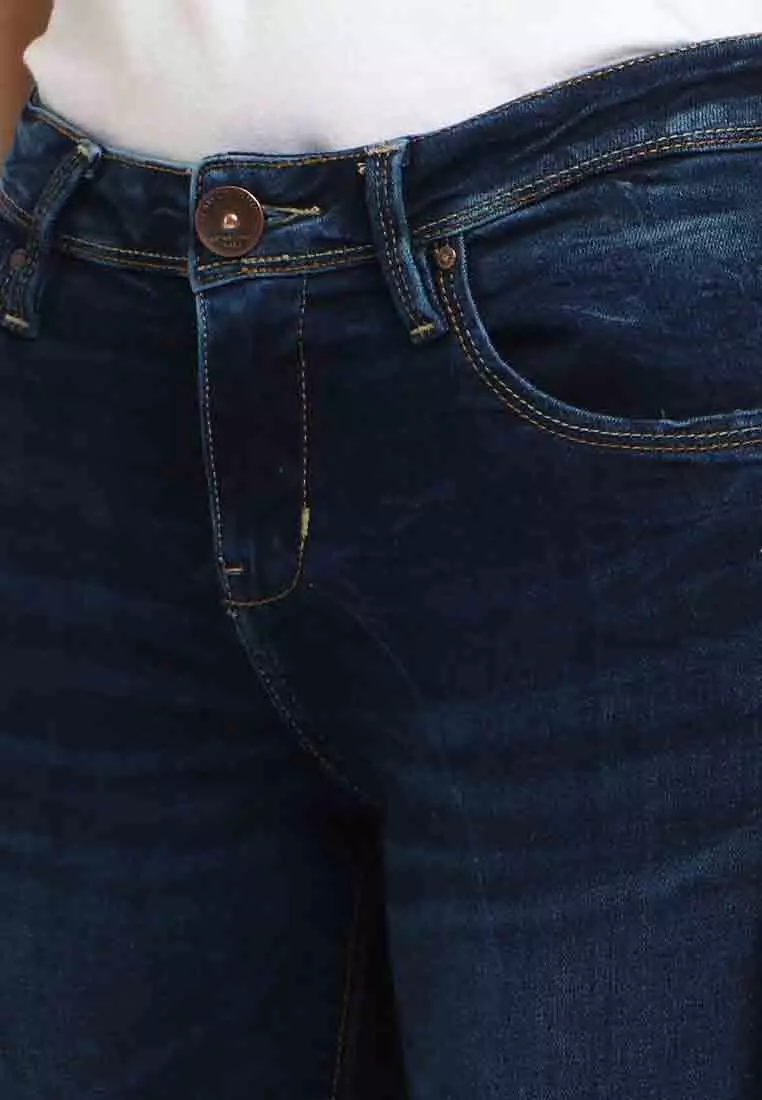 Zipora Blue Jeans Ultra Slim Basic Medium Waist