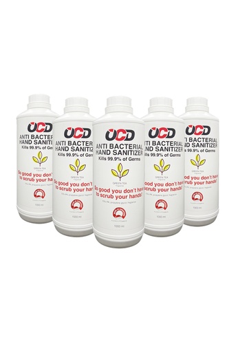 OCD OCD Anti Bacterial Hand Sanitizer Bundle C (5 bottles of 1L Screwcap) 5EBF3ES1E1C37EGS_1