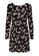JACQUELINE DE YONG black Svan Long Sleeves Print Short Dress 9DB30AAA7094DFGS_5